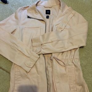 Gap blush colored jacket- size med